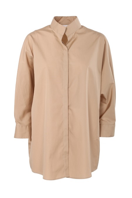 Shop BAGUTTA  Shirt: Bagutta "Luna" cotton shirt.
Front closure with buttons.
Long sleeves.
Mandarin collar.
Composition: 100% cotton.
Made in Tunisia.. 12644 LUNA -V073